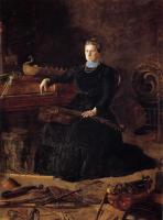 Eakins, Thomas - Portrait of Sarah Sagehorn Frishmuth